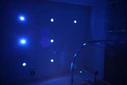 led illumination in shower rooms
