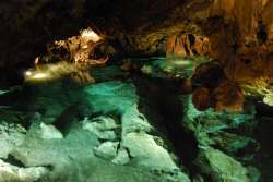 stalactite cave of Bozkov