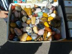 semi precious stones could be found here